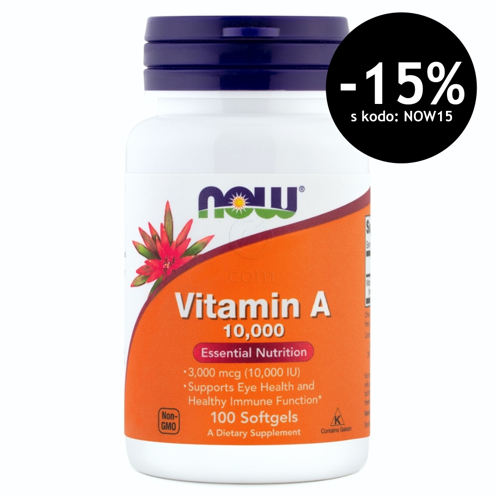 Vitamin A NOW, kapsule (100 kapsul)